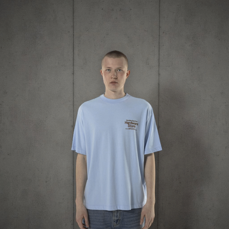 Camiseta Hardware store blue