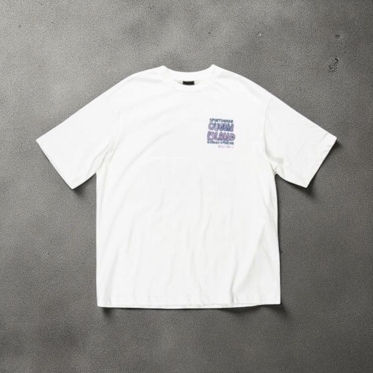 Camiseta Queen island white