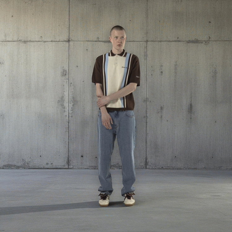 Polo Niagara blue brown