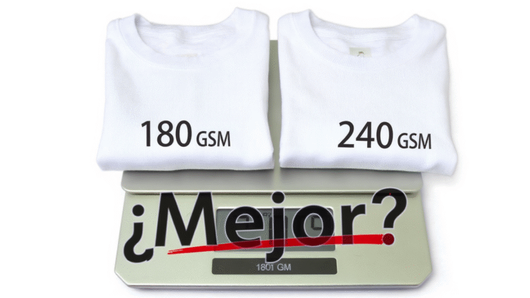 Gramaje en la ropa: ¿más peso siempre significa más calidad?