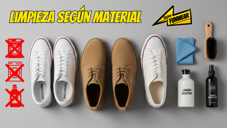 Cómo limpiar correctamente tus zapatillas (sin lavadora): guía por materiales y errores a evitar