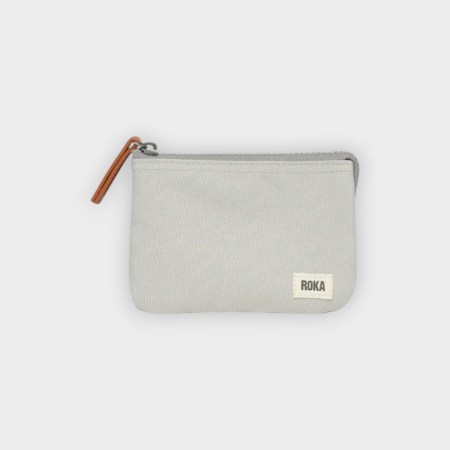Roka – Cartera Carnaby Mist Recycled Canvas Small