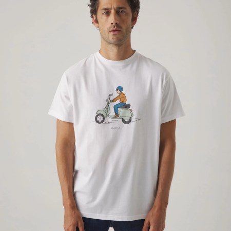 Camiseta Scotta Comic blanco