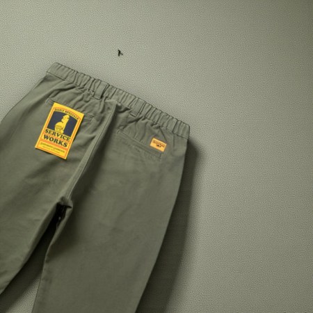 Pantalones Canvas waiters olive