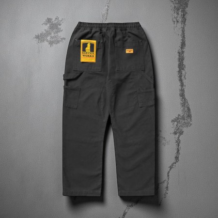 Pantalones Utility chef black