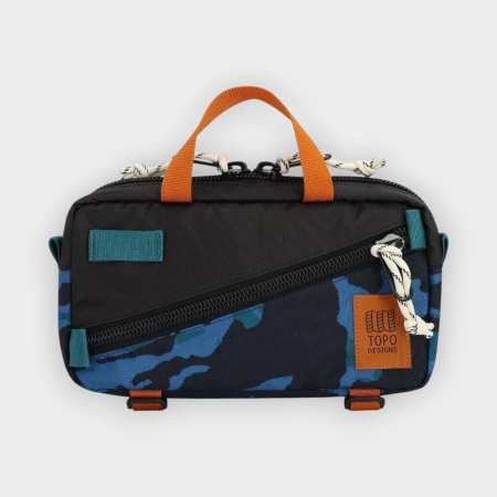 Topo Designs – Riñonera Mini Quick Pack Black / Tectonic