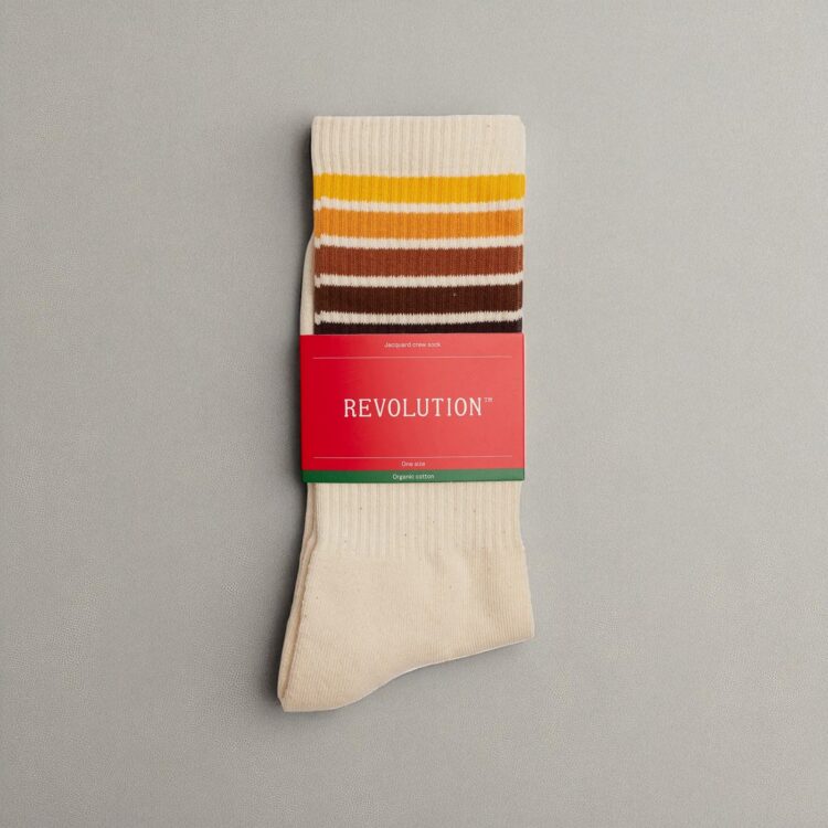 Calcetines Jaquard 8908 offwhite