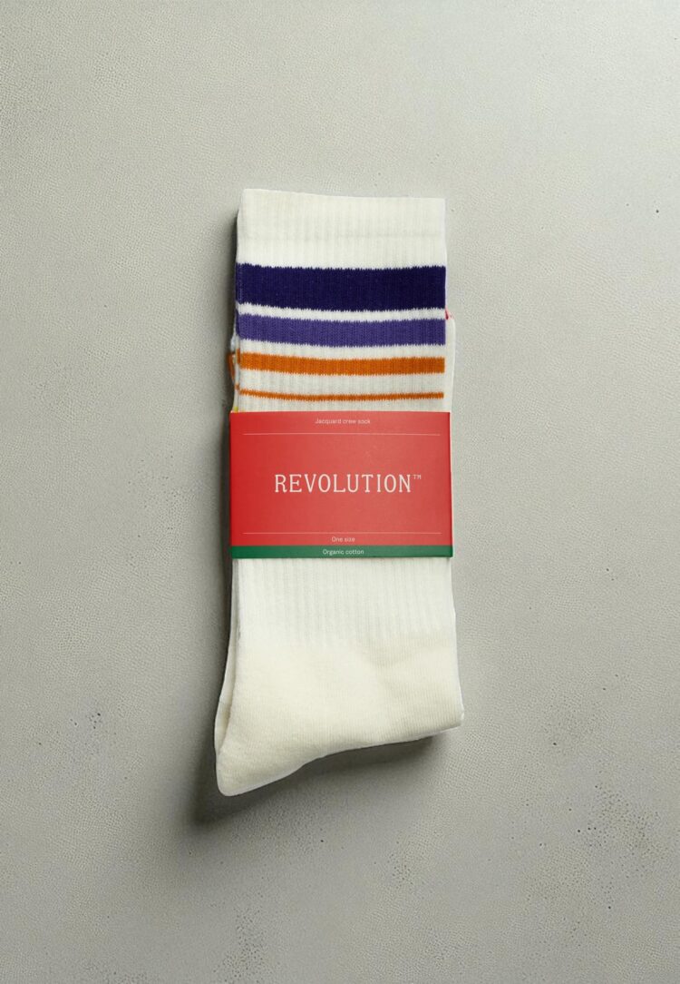 Calcetines Jaquard 8919 offwhite