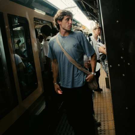 Camiseta Amsterdam sky blue