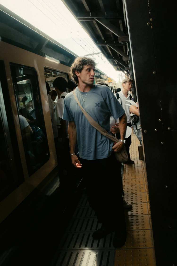 Camiseta Amsterdam sky blue