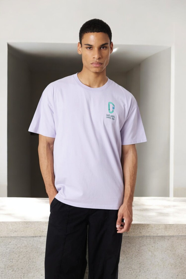 Camiseta High light lilac