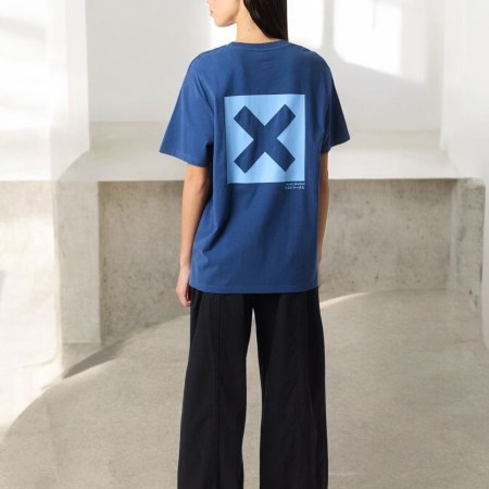 Camiseta Nature imperial blue