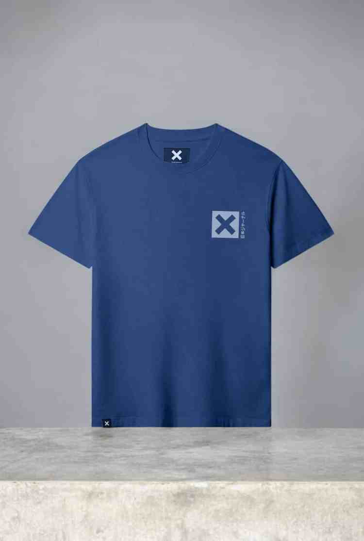 Camiseta Nature imperial blue