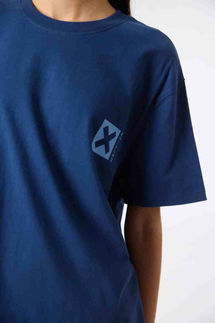 Camiseta Nature imperial blue