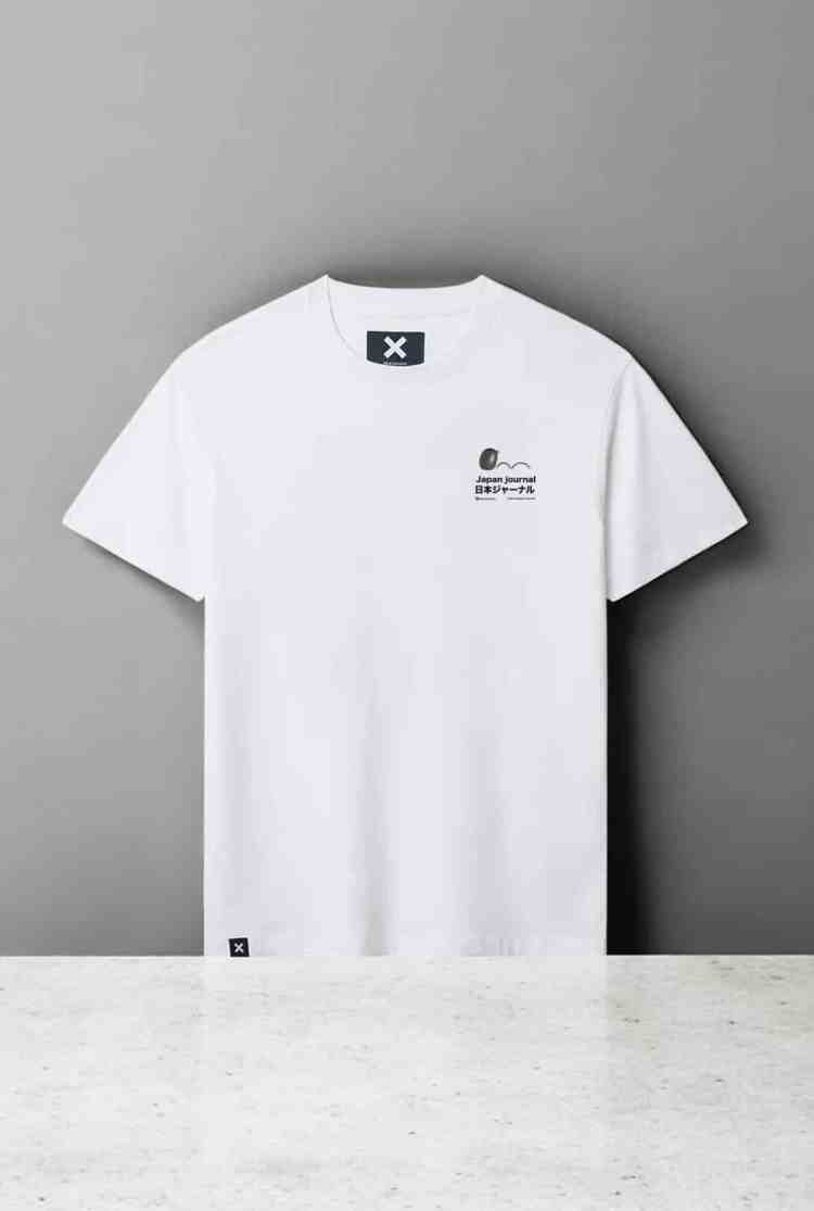 Camiseta Road blanca