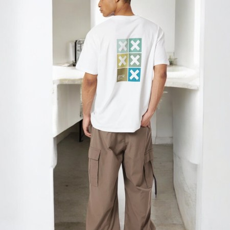 Camiseta Square blanca