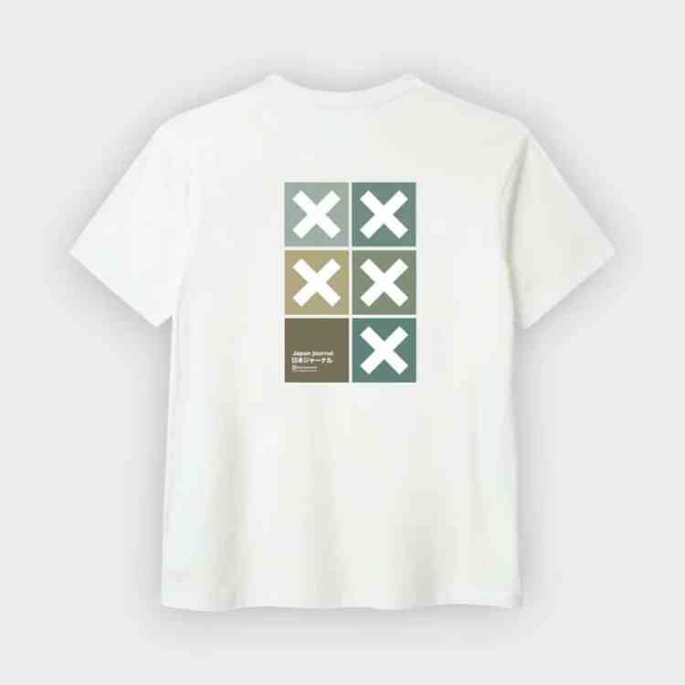 Camiseta Square blanca