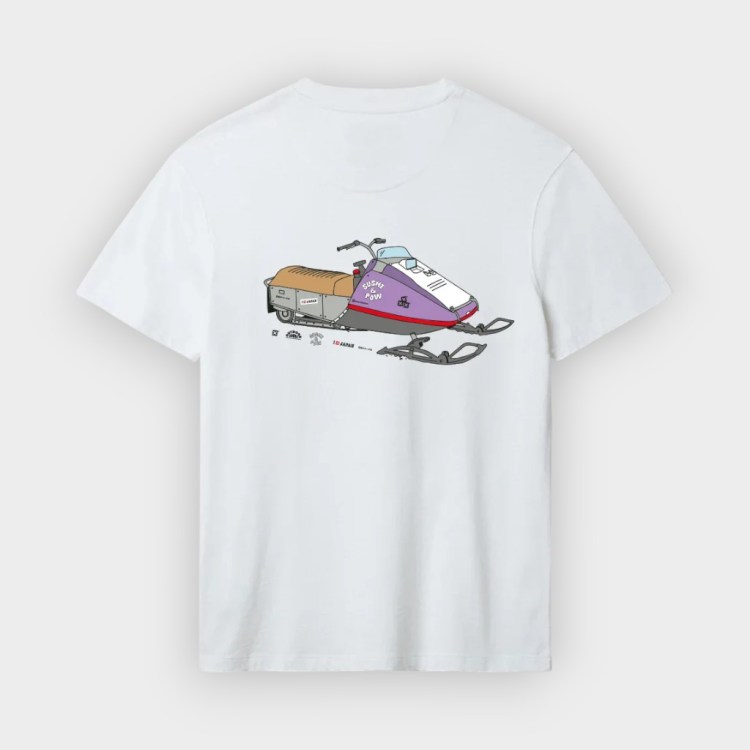 Camiseta Sushi pow blanca