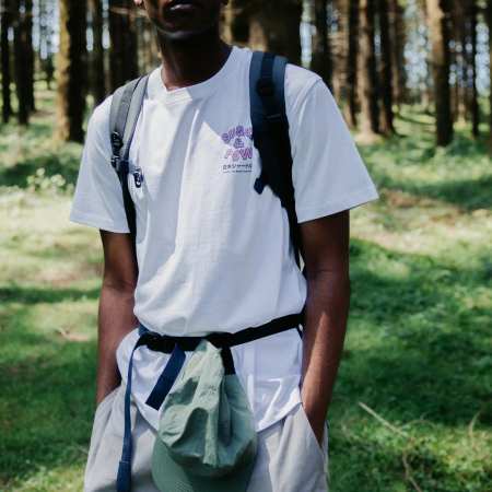 Camiseta Sushi pow blanca