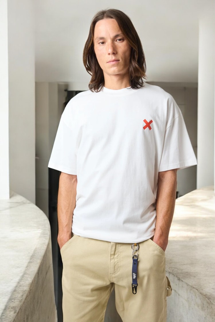 Camiseta Amsterdam blanca