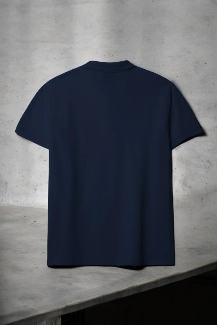 polo Nature azul marino