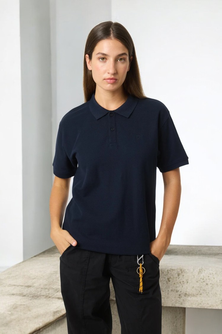 polo Nature azul marino