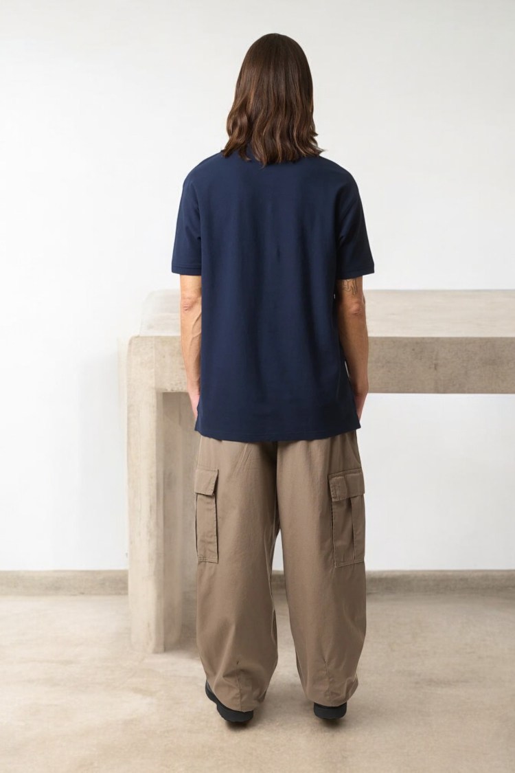 polo Nature azul marino