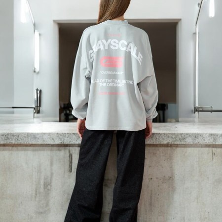 Sudadera Yuxus goose Grayscale