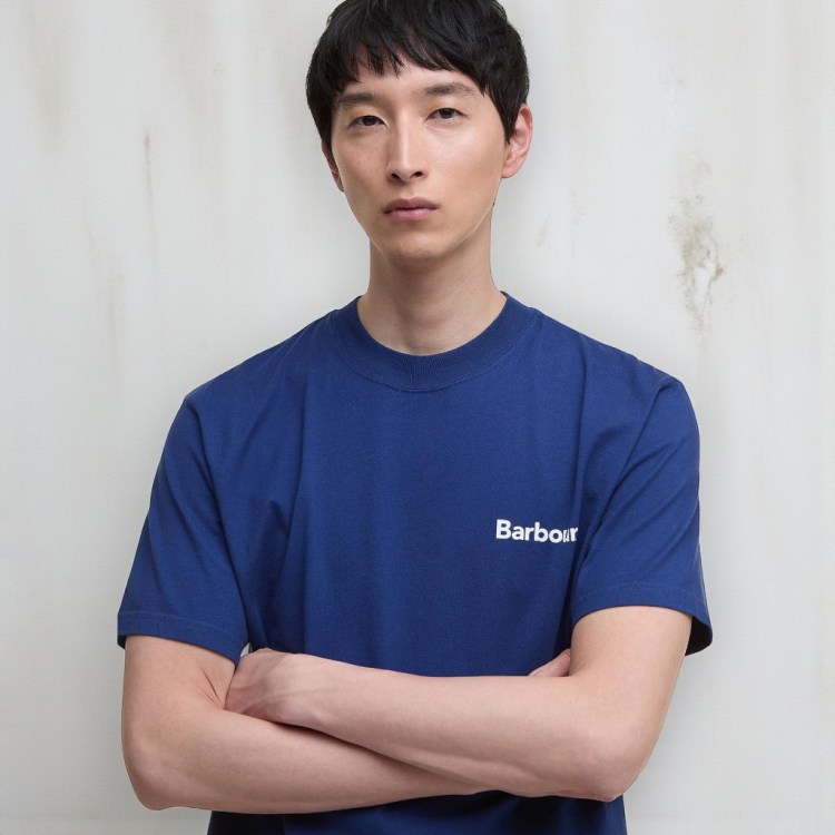 Camiseta Barbour Bowery blue