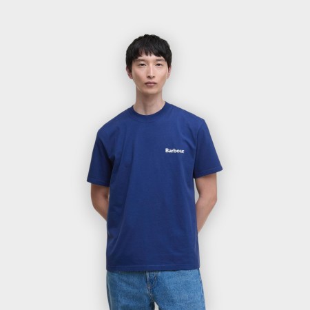 Camiseta Barbour Bowery blue