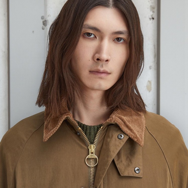 Chaqueta Peached oversized bedale