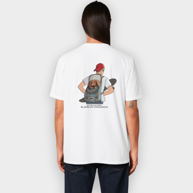 Camiseta BlueBlue Chihuahua Skater