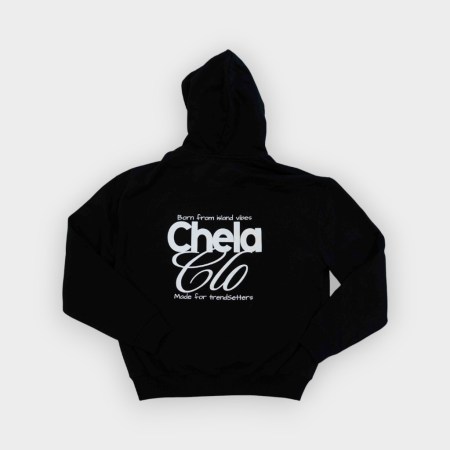 Chela Clo – Sudadera con capucha Born From Black