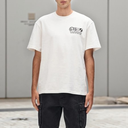 Camiseta Deus Labyrinth white