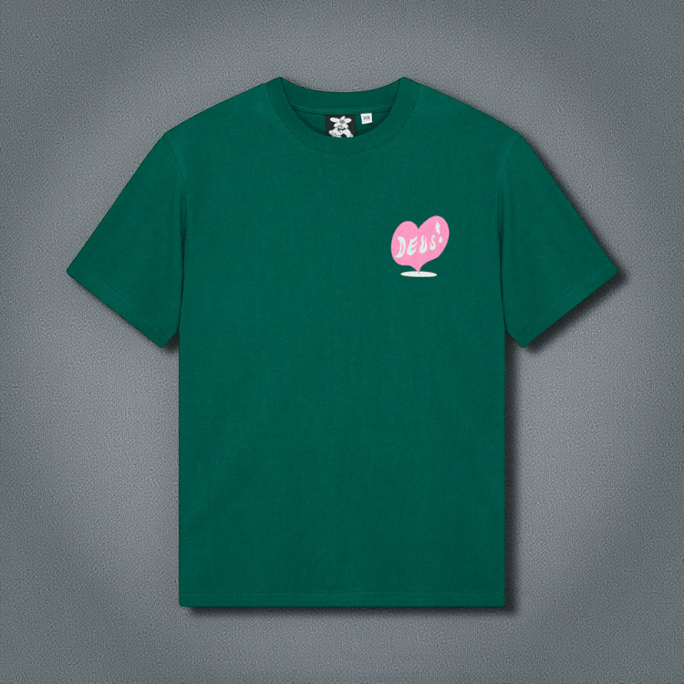 camiseta Deus Deep green