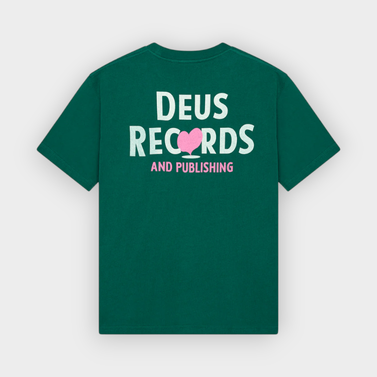 camiseta Deus Deep green