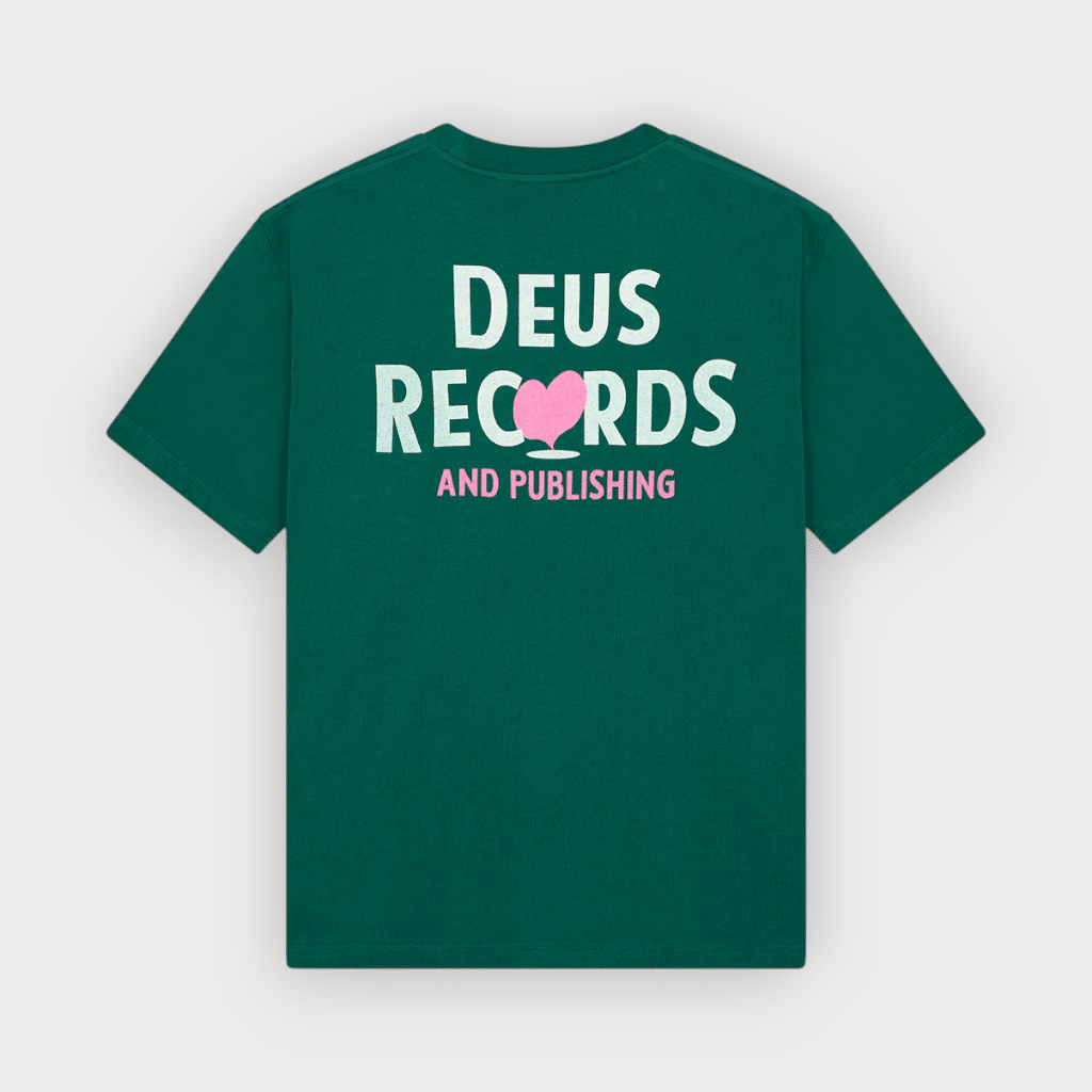 camiseta Deus Deep green