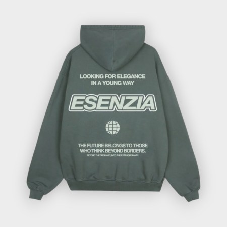 Esenzia – Sudadera con capucha Green Beyond Hoodie