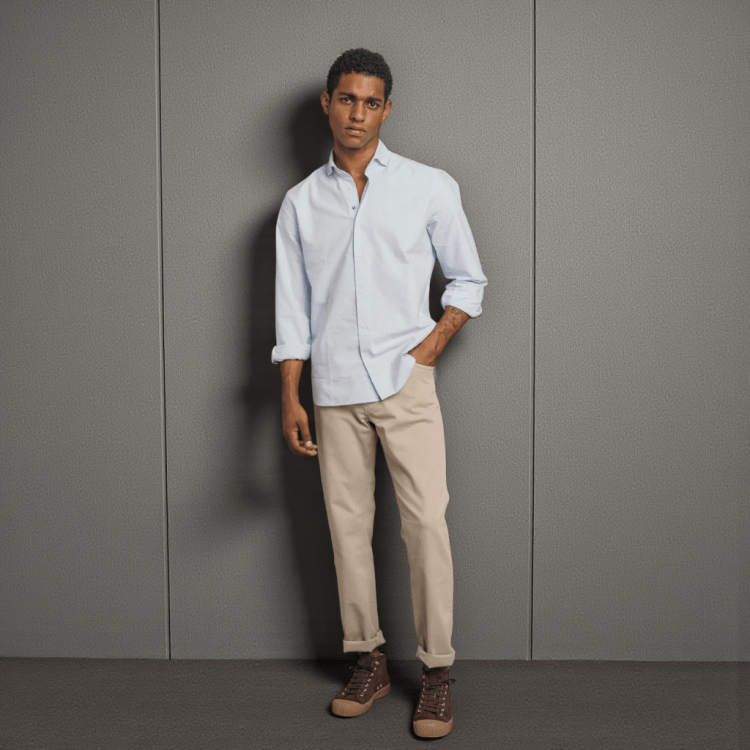 Camisa Harry's Oxford celeste