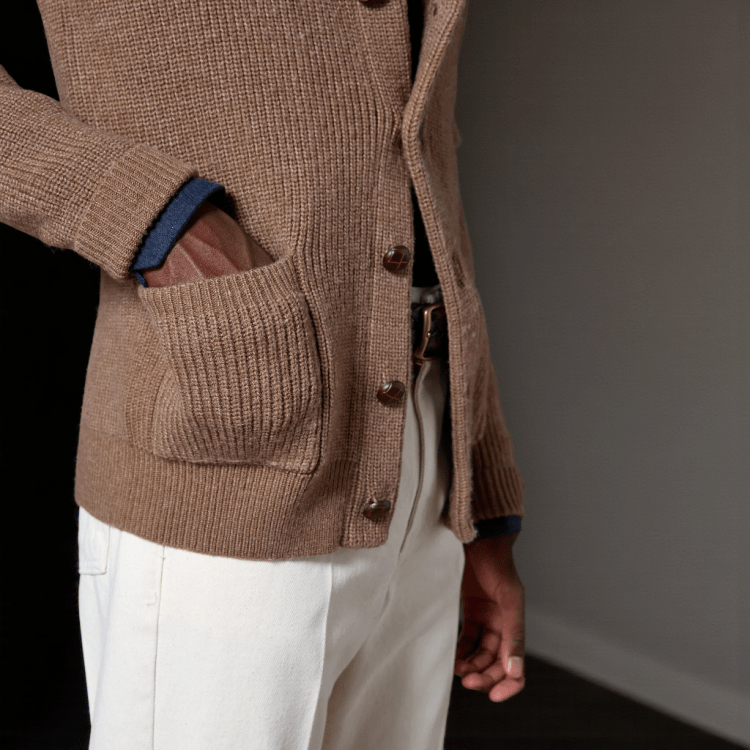 Cárdigan Harry’s Cuello smoking