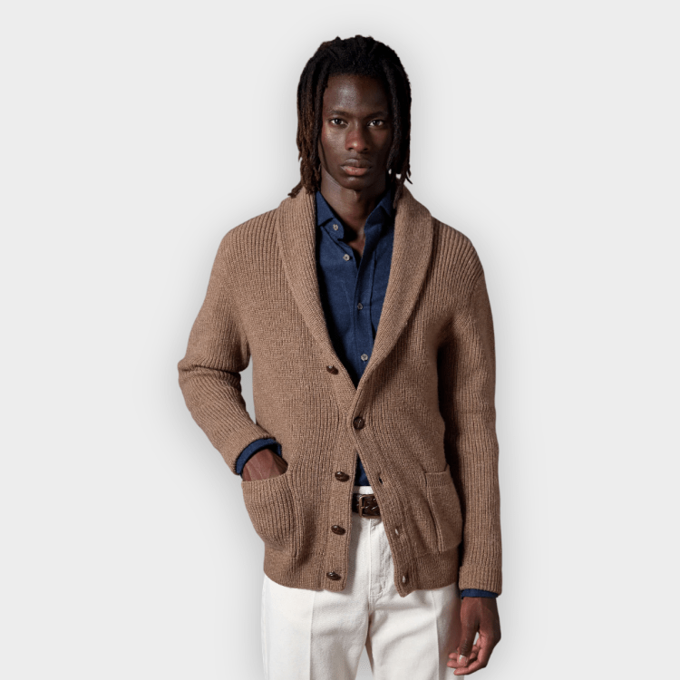 Cárdigan Harry’s Cuello smoking