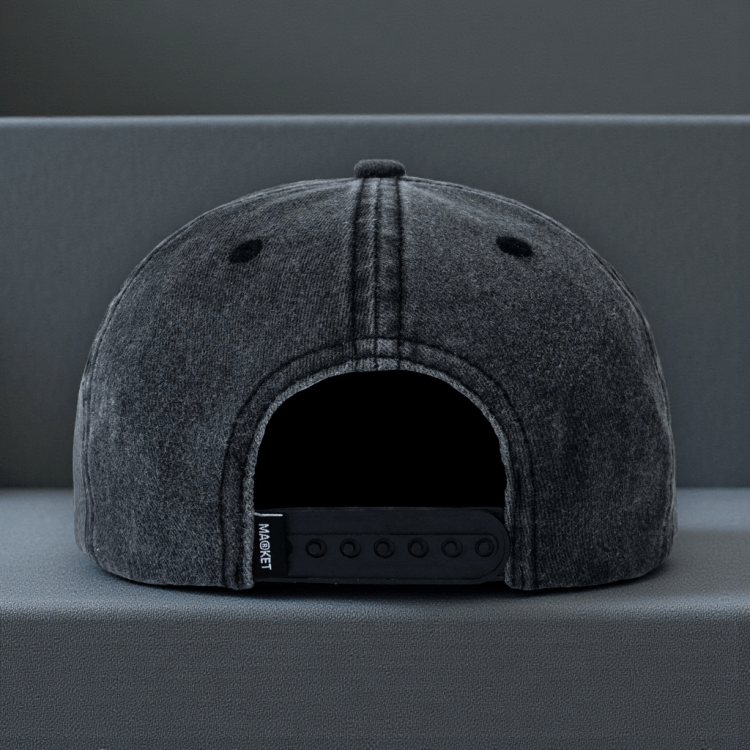 gorra Market Needlepoint black