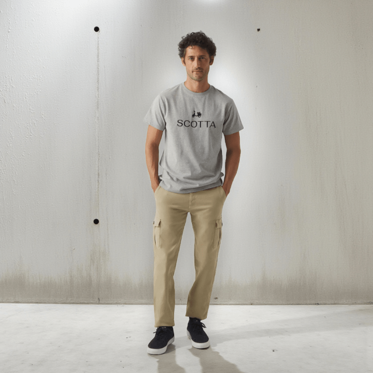 Camiseta Scotta Logo gris