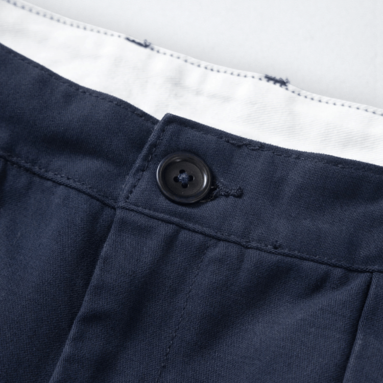 Pantalones Moleskin chef navy