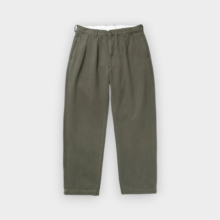 Pantalones Moleskin chef moss