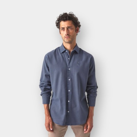 Scotta 1985 – Camisa Sarga Denim Azul