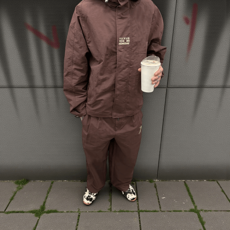 Pantalones Yuxus rust Hongdae