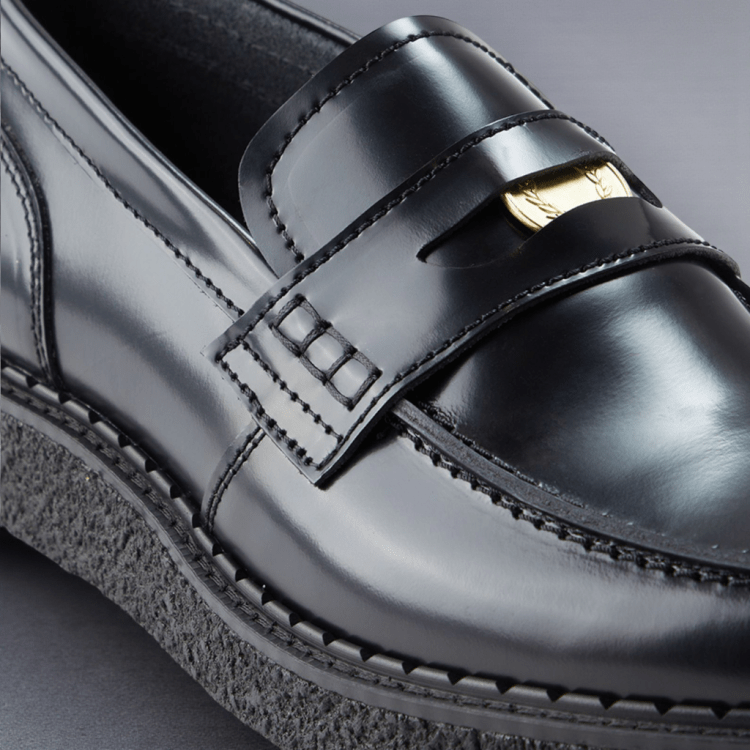 Mocasín Fred Perry negro