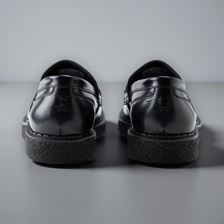 Mocasín Fred Perry negro