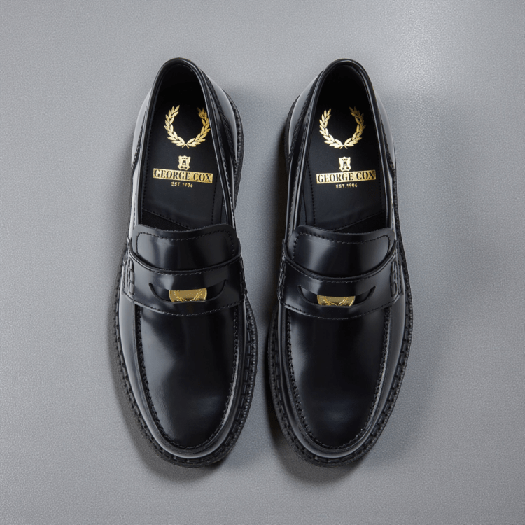 Mocasín Fred Perry negro